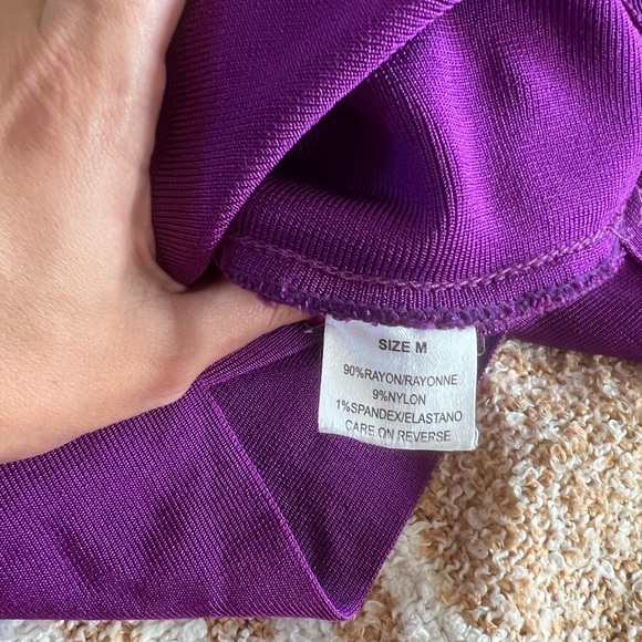 Purple Boutique cocktail mini dress - Picture 7 of 7